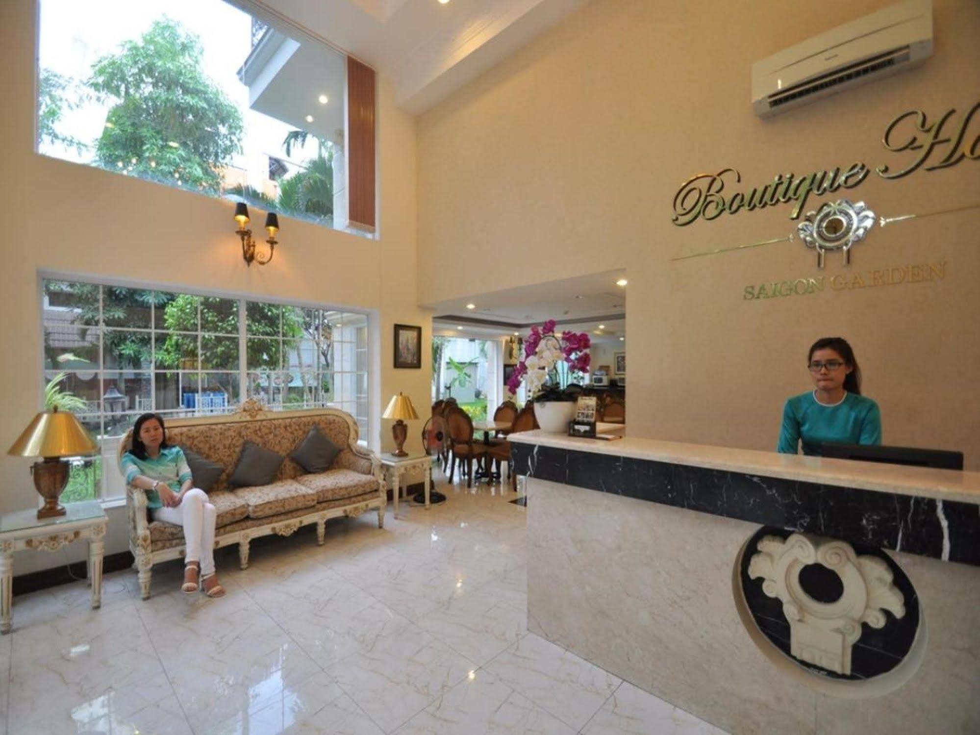 Boutique Garden Hotel Ho Chi Minh-byen Eksteriør bilde